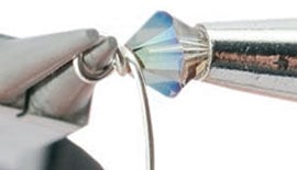 Wrapping wire into a loop